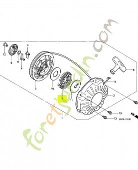 Ressort de lanceur réf. Honda 28442ZH8003