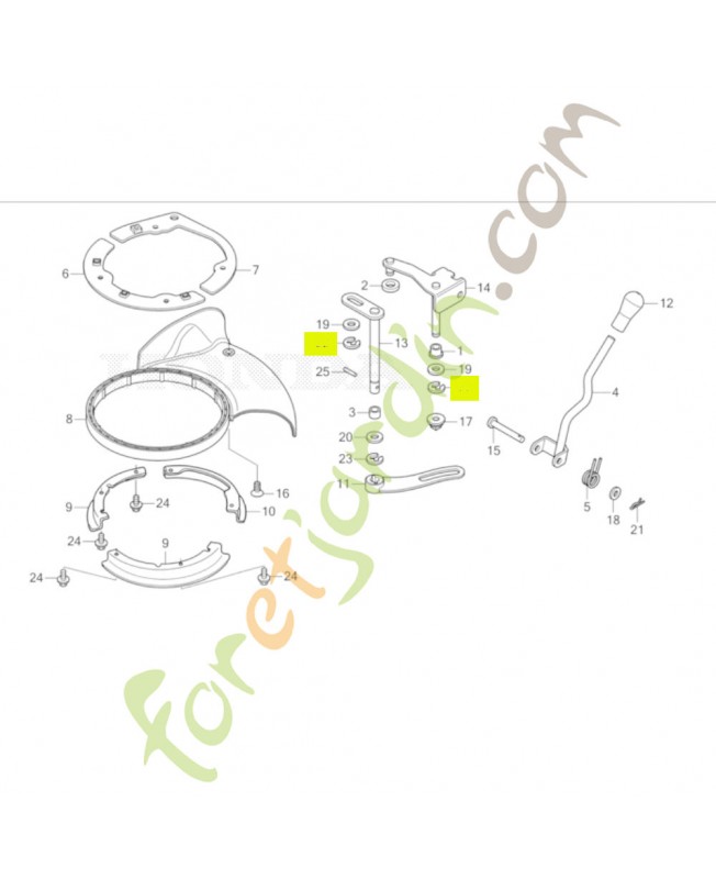 Anneau 9mm Honda 9454009018