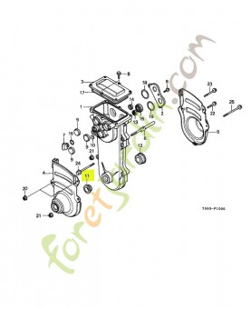 Joint d'eau, 25x41x9.5 (n réf. Honda 91205733014