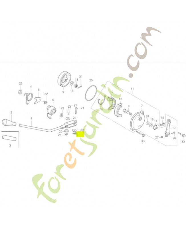 Goupille fendue 1.6x15 Honda 9420116150