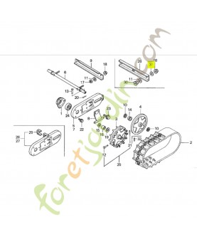 Rondelle 10mm Honda 9410310700