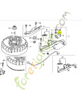 Rondelle 4mm Honda 9410304000