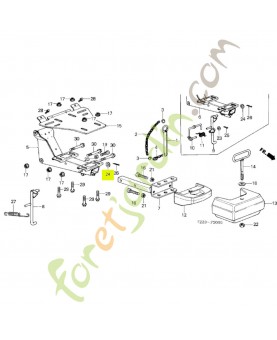 Rondelle 12mm Honda 9410212000