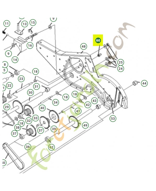 Graisseur d'essieu 532183226 - Pièce de détachée Husqvarna