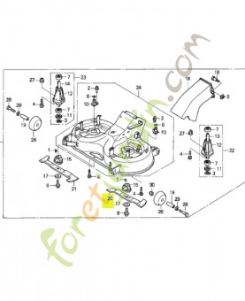 Lame, g. réf. Honda 80515VK1003