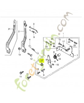 Ecrou 5mm Honda 9400105000