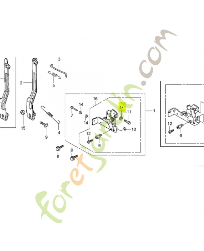 Ecrou 5mm Honda 94001050000S