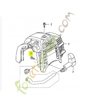 Vis auto-taraudeuse 4x10 Honda 9391324120