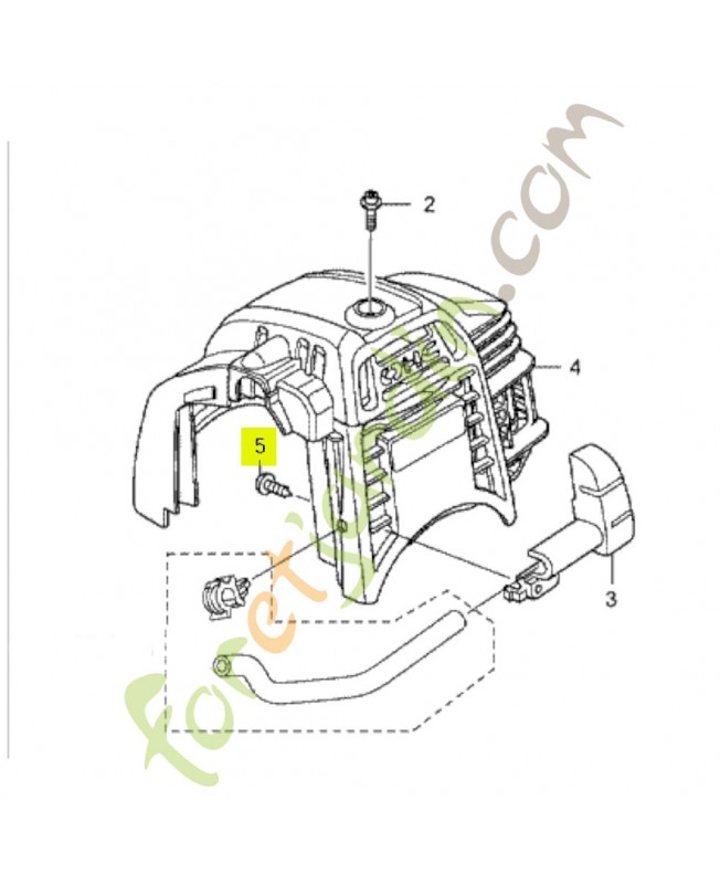 Vis auto-taraudeuse 4x10 Honda 9391324120