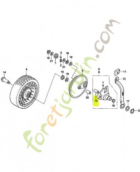 Bague d'arbre de commande réf. Honda 44327VG3B00