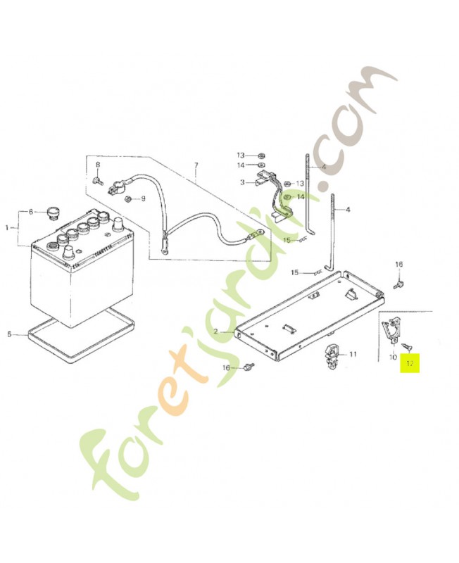 Vis auto-taraudeuse 5x8 Honda 9390325080