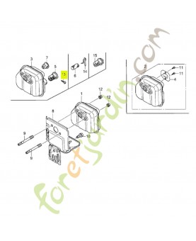 Vis auto-taraudeuse 3x6 Honda 9390122010