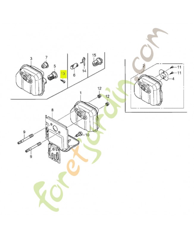 Vis auto-taraudeuse 3x6 Honda 9390122010