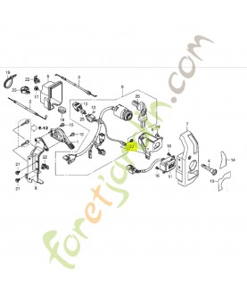 Vis a tete a rondelle 5x8 Honda 938930500807