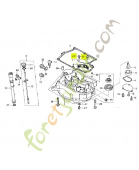 Vis a tete a rondelle 5x12  Honda 938920501200