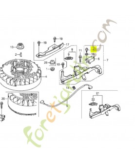 Vis a tete a rondelle 4x12 Honda 938920401200