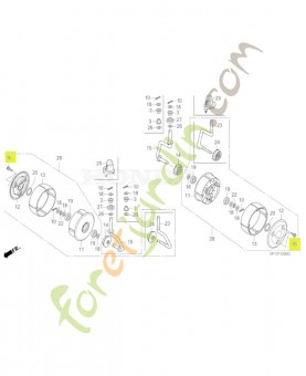 Vis auto-taraudeuse, 5x16 réf. Honda 90104VP7000