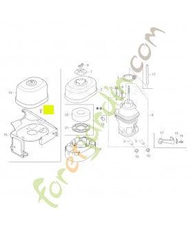 Vis a tete cylindrique 6x8 Honda 93500060080G