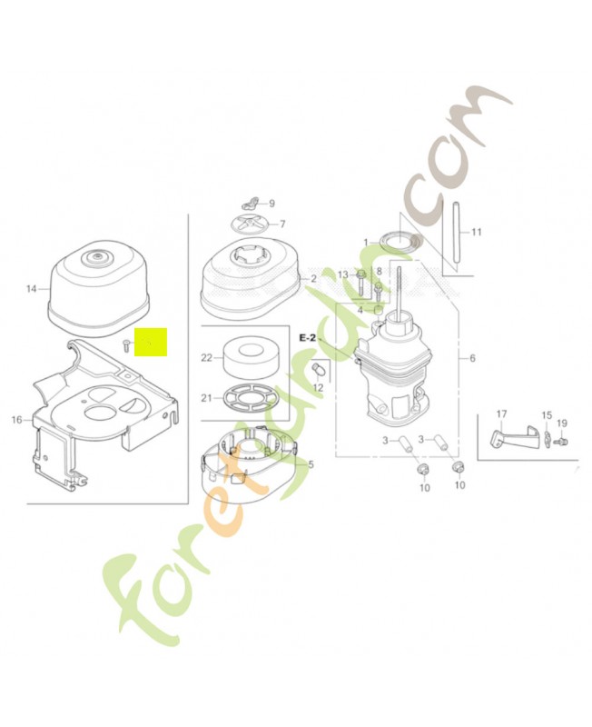 Vis a tete cylindrique 6x8 Honda 93500060080G