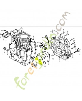 Vis a tete cylindrique 5x12 Honda 93500050120H