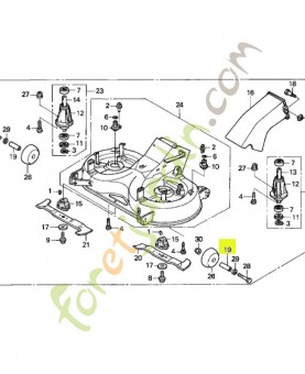 Entretoise réf. Honda 80355VK1003