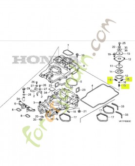 Ressort, montage réf. Honda 63203VP7000