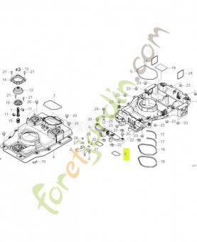 Joint d'etancheite d, cha réf. Honda 50107VP7000