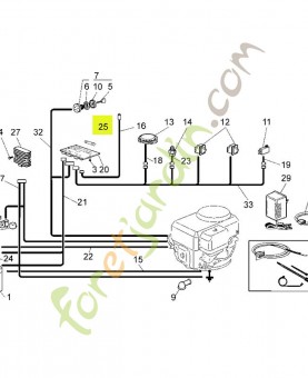 Fusible réf. Honda CG33340033H0