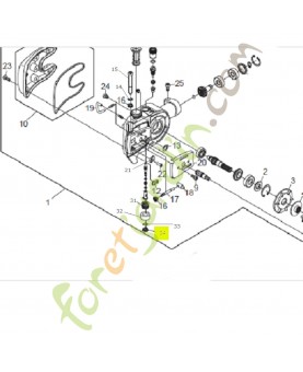 Bouchon Honda 93336VL6013HE