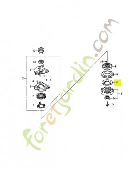 Ressort d'embrayage réf. Honda 75183VE1G01
