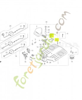 Prise, charge réf. Honda 31576VP7000