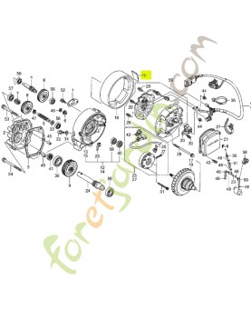 Amortisseur de faisceau 50X100 Honda 91902SB2003