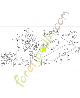 Butoir Honda référence 91601ZJ1840