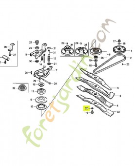 Rondelle elastique, 10mm réf. Honda 90502VG3000