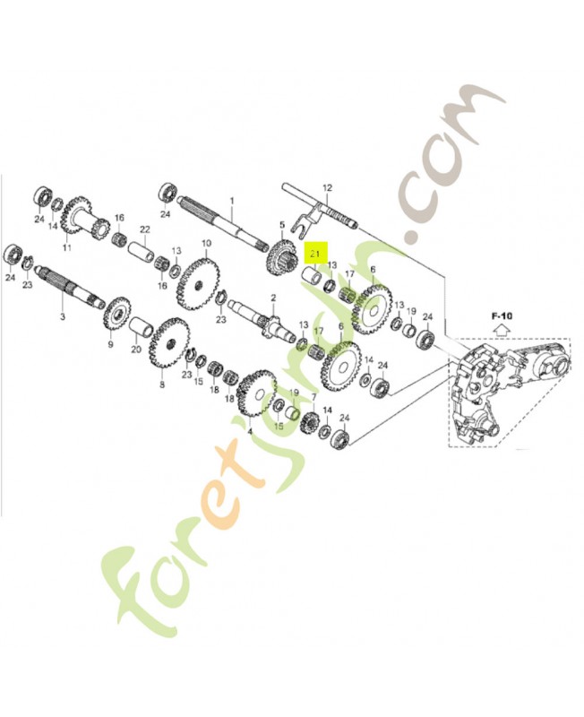 Douille Honda référence 91557777000