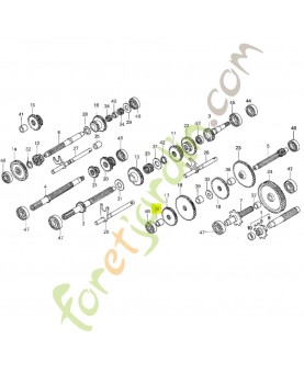 Douille Honda référence  91555734000