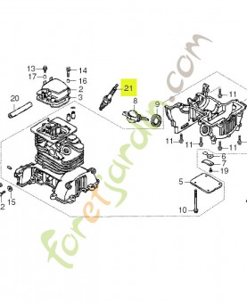 Bougie d'allumage (u16fsr-UB) réf. Honda 9805655757