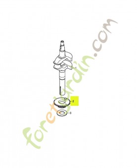 Pignon de distribution réf. Honda 14311Z9L000