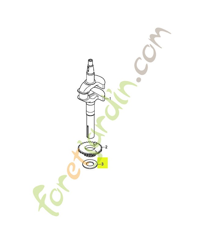 Rondelle de raccord  réf. Honda 90402Z9L000