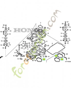 Joint, logement moteur réf. Honda 76112VP7000