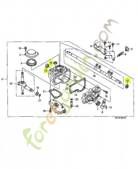 Joint d'etancheite d'huile réf. Honda 91204KE8003