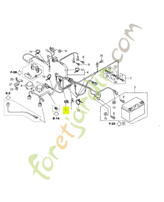 Collier Honda 91507P01003