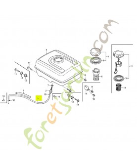 Tuyau fuel Honda 91424Z5F804