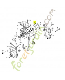 Joint torique 40.5x2.5 Honda 91372733003