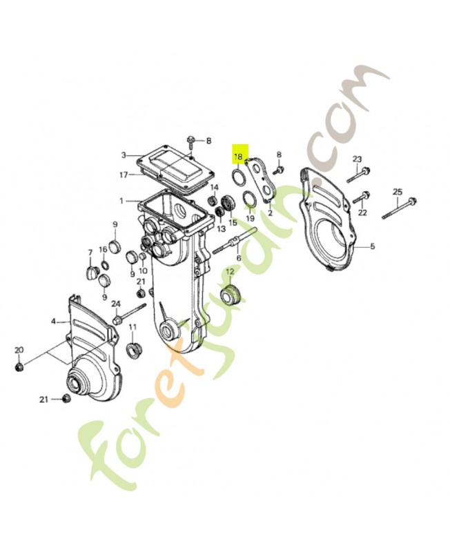 Joint torique 40.5x2.5 Honda 91372733003