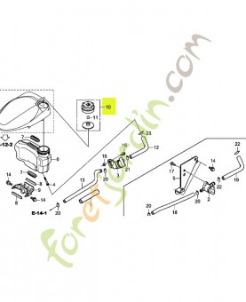 Bouchon de réservoir réf. Honda 17620Z9L800