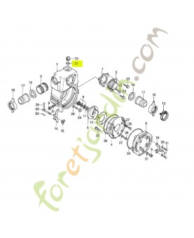 Joint torique 3.5x29.7 Honda 91352YB8003
