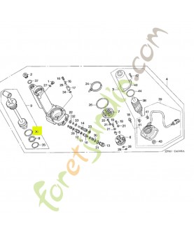 Joint torique 2.0x44.5 Honda 91317ZV5821