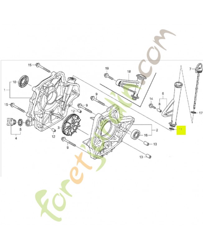 Joint torique, 20.8x2.4 réf. Honda 91306Z2E000