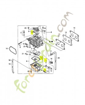 Jeu de joints réf. Honda 16010Z0A802